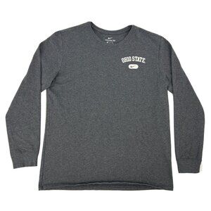 The Ohio State Buckeyes Sweatshirt Women's XL Gray Nike Long Sleeve‎ Crew Neck